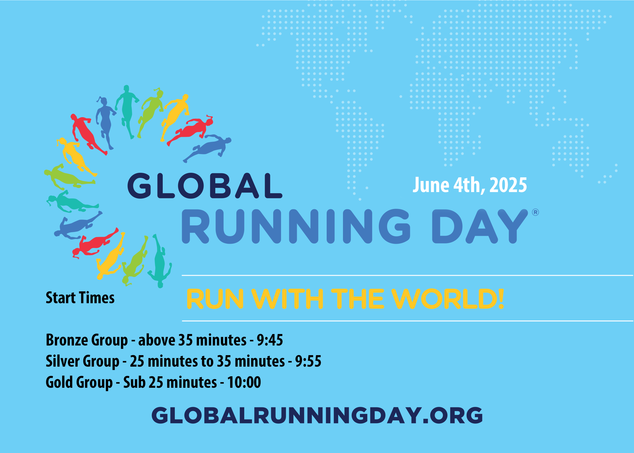 Global running day advert 2025