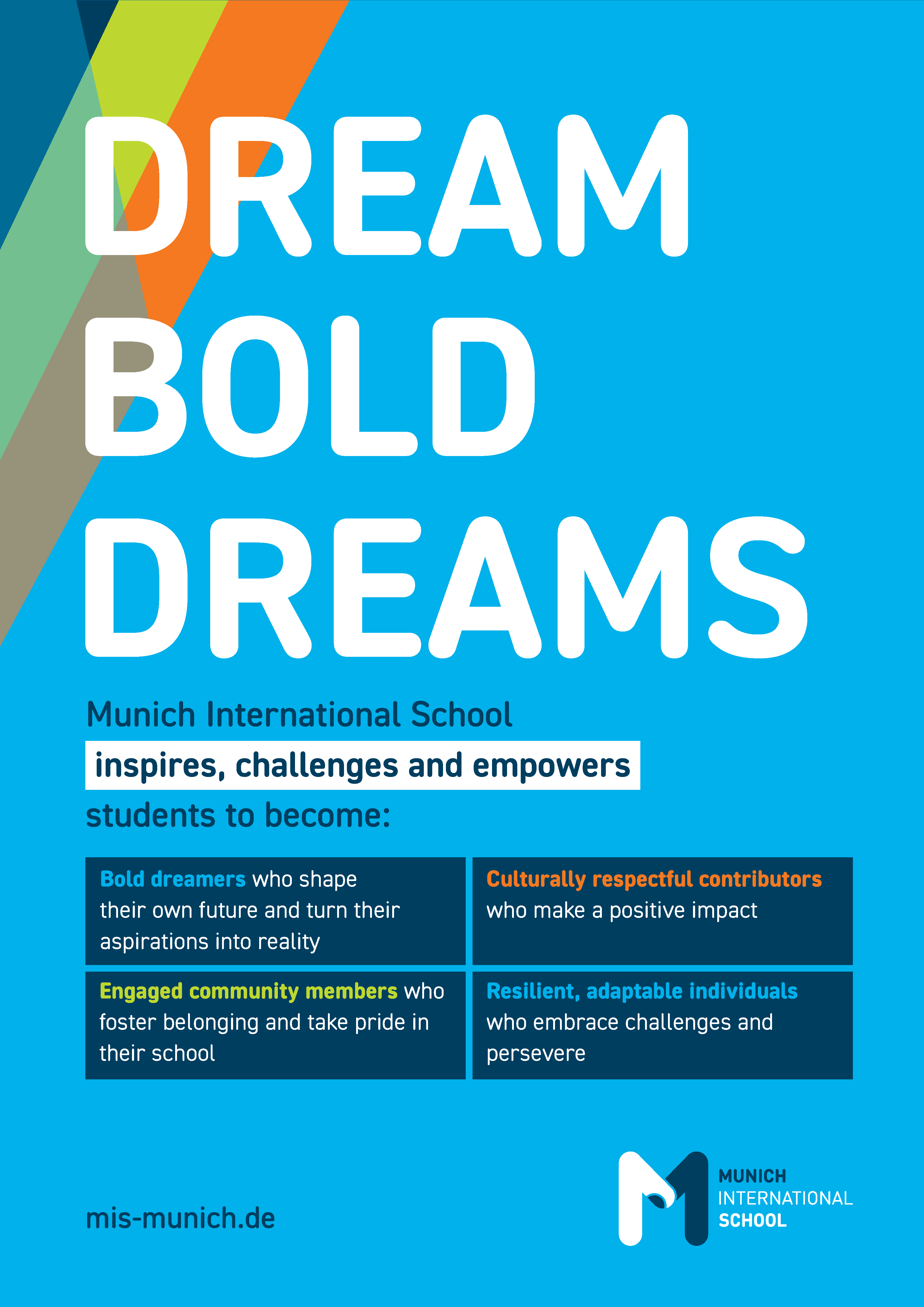 dream bold dreams